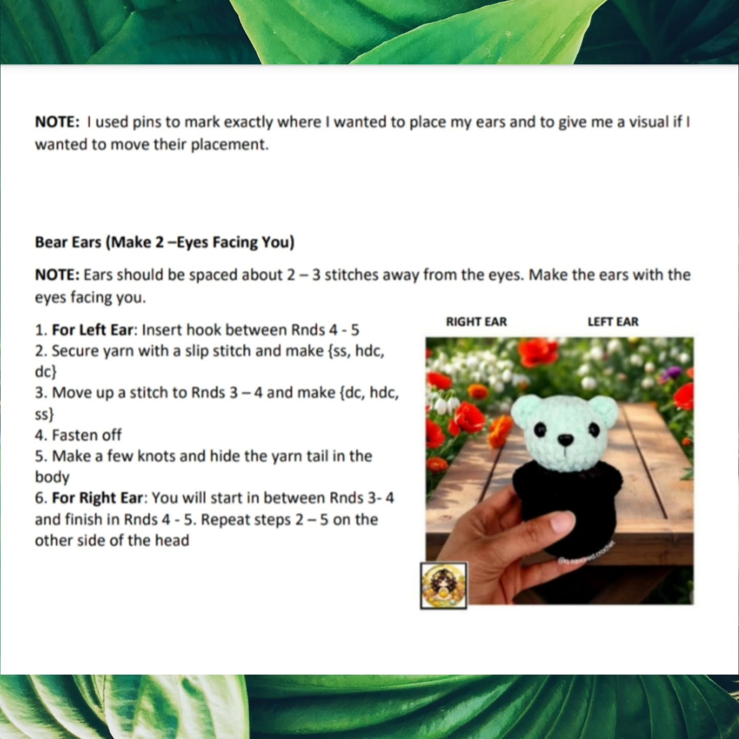 Create Baxter the Bear Cactus with Easy No-Sew Crochet Pattern