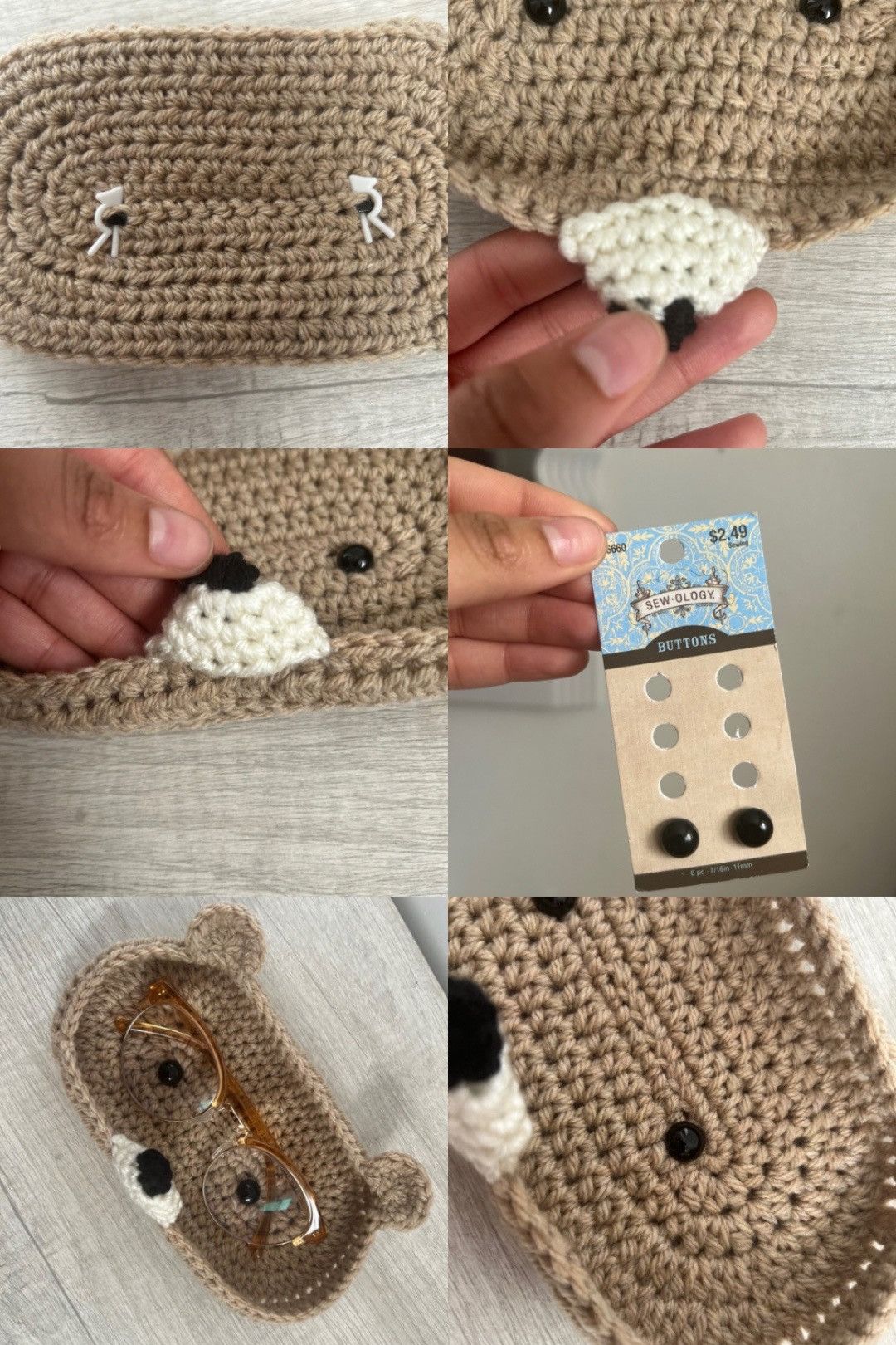 Create Your Own Crochet Glasses Holder with This Free Pattern