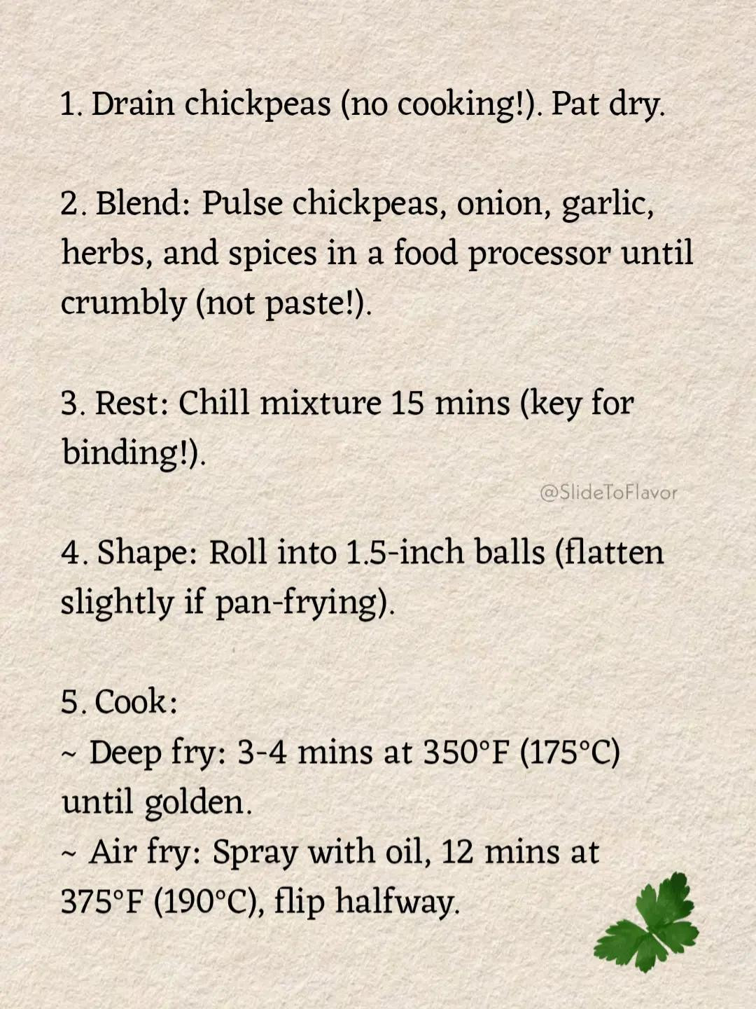 Crispy Falafel Recipe 🧆🇪🇬|🇵🇸|🇱🇧