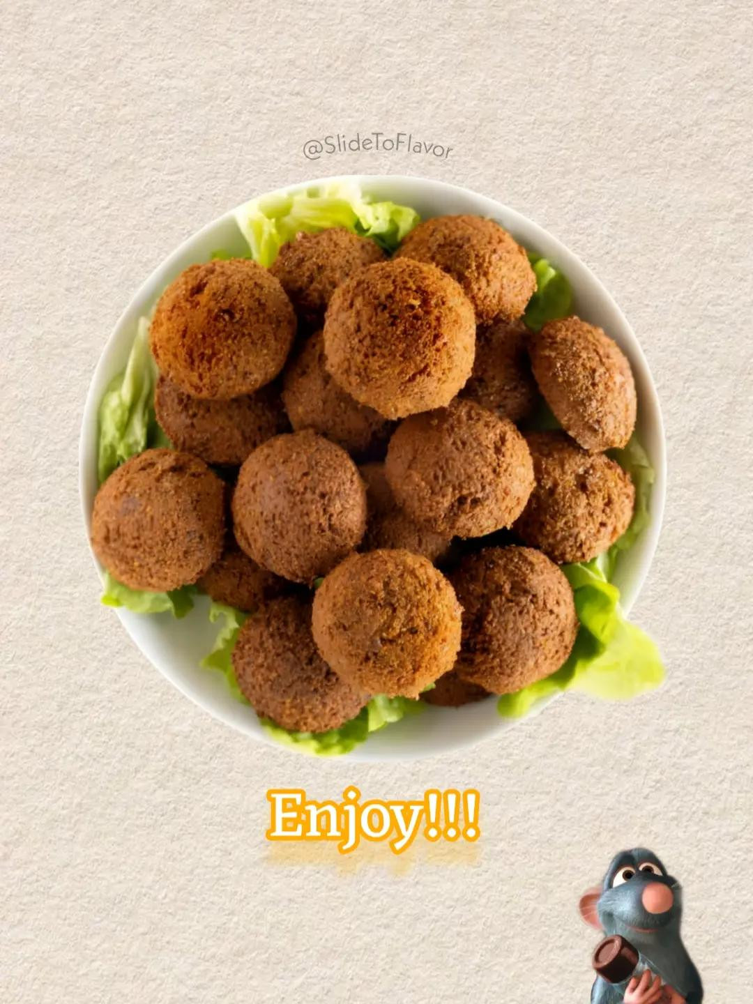 Crispy Falafel Recipe 🧆🇪🇬|🇵🇸|🇱🇧