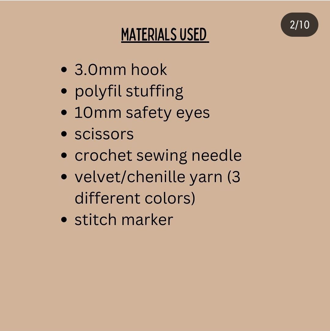 Crochet Amigurumi Cow Free Pattern for Beginners