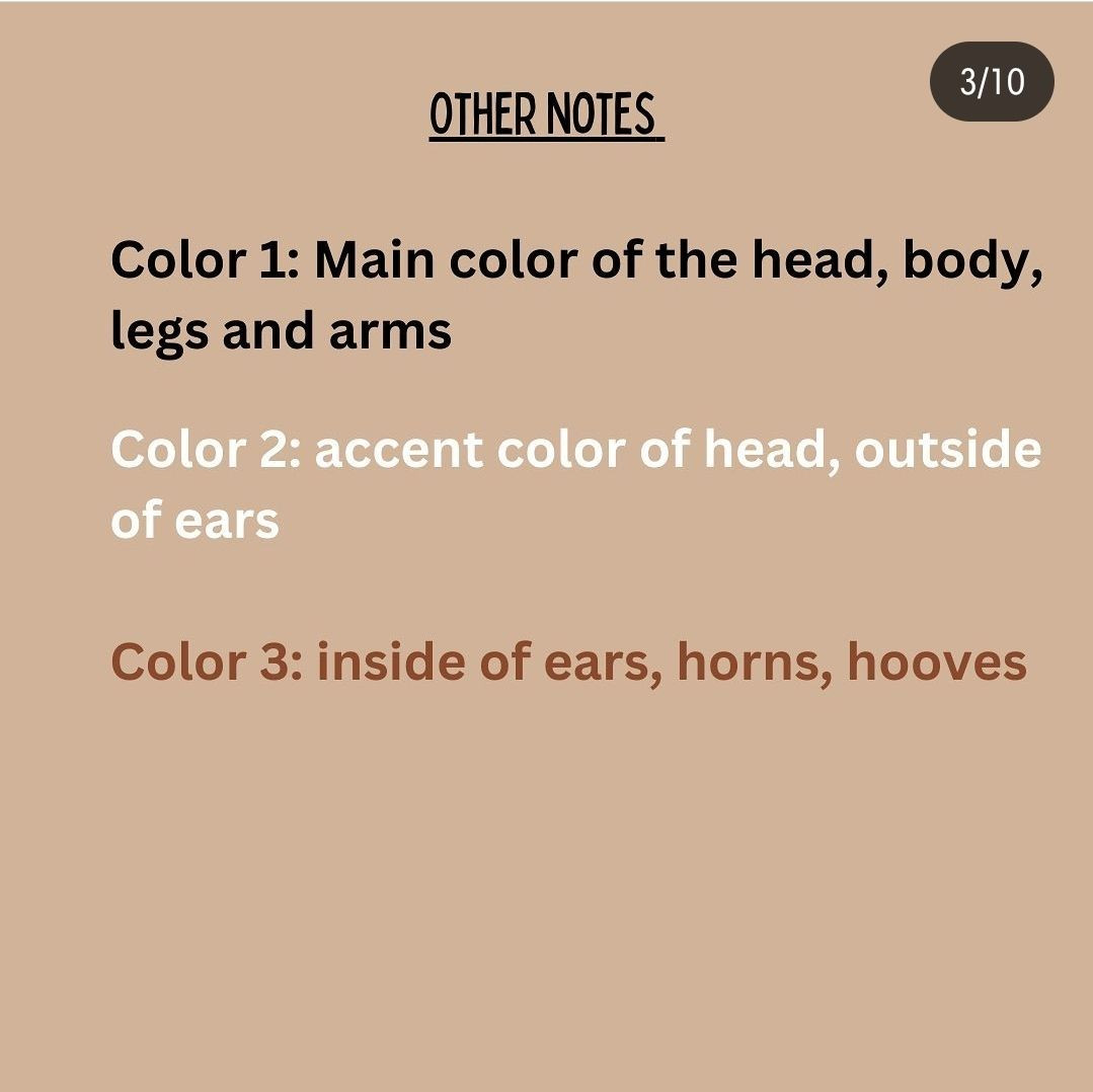 Crochet Amigurumi Cow Free Pattern for Beginners