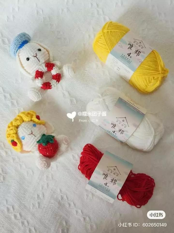 Crochet Black Bunny with Heart and Top Hat Pattern