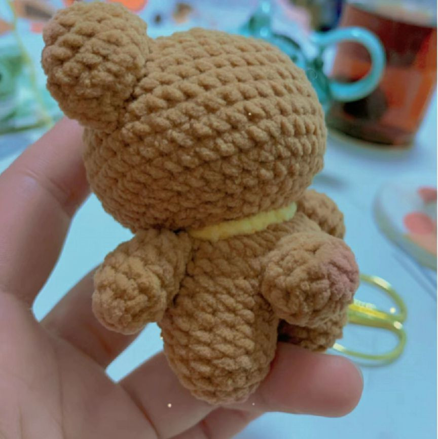 Crochet Cute Little Bear Amigurumi Pattern for Beginners