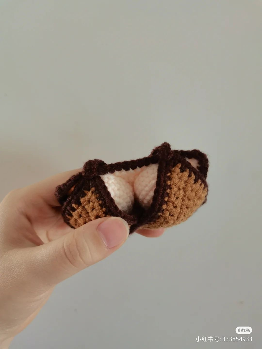 Crochet Fortune Cookie Pattern for Beginners