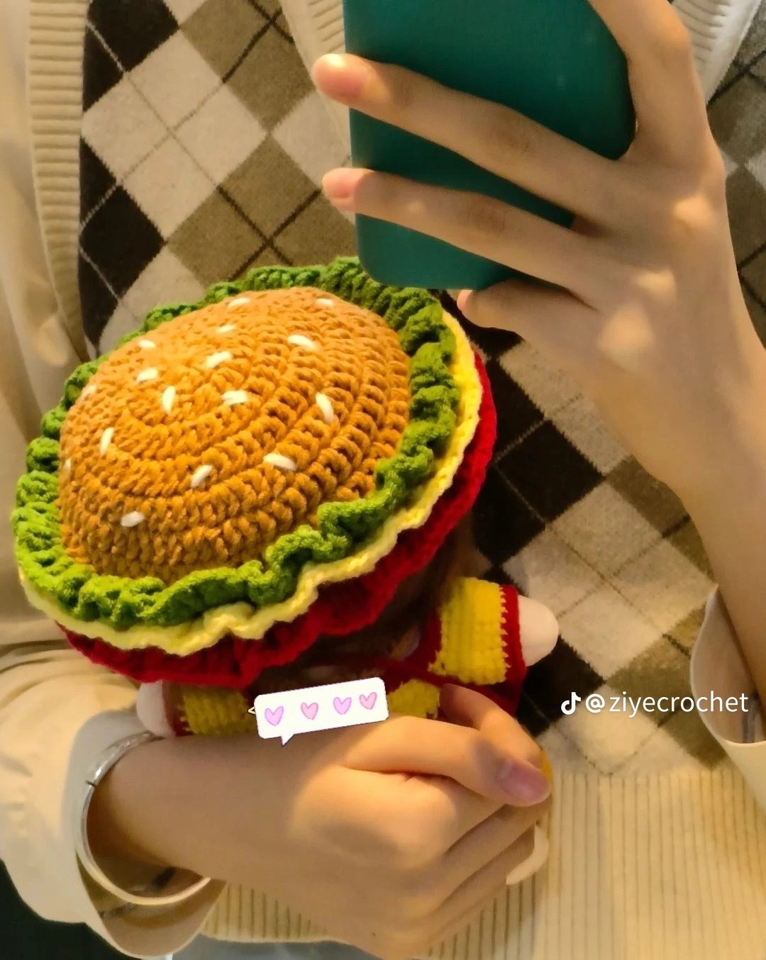 Crochet Hamburger Doll Pattern for Fun and Creativity