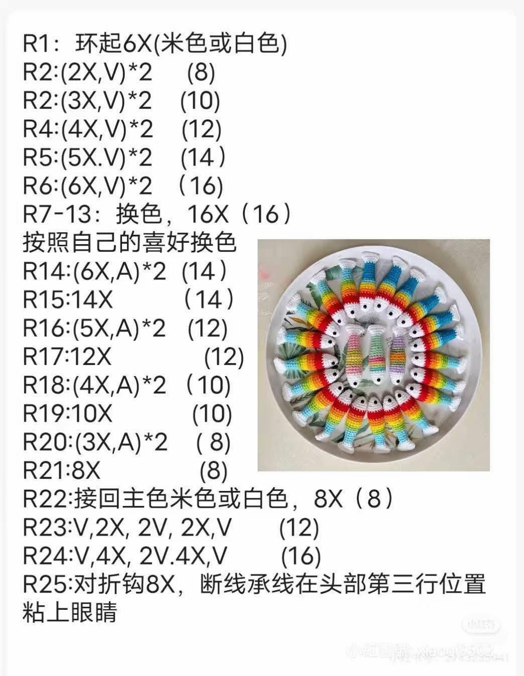 Crochet Pattern: Black Cat with Pink Fish Toy