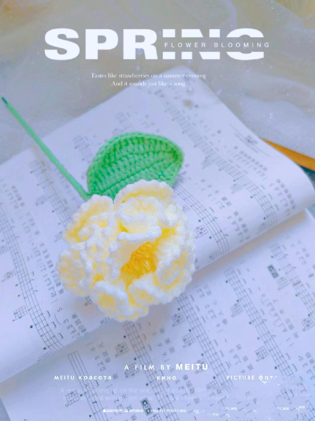 Crochet Pattern: Delicate White Flower in Vase