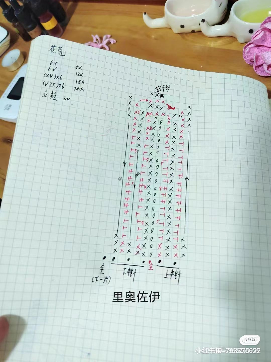 Crochet Pattern for a Beautiful Pink Flower Decoration