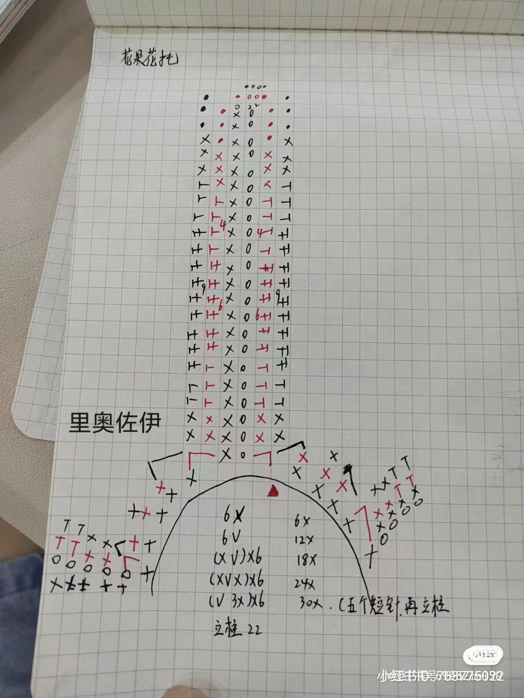 Crochet Pattern for a Beautiful Pink Flower Decoration