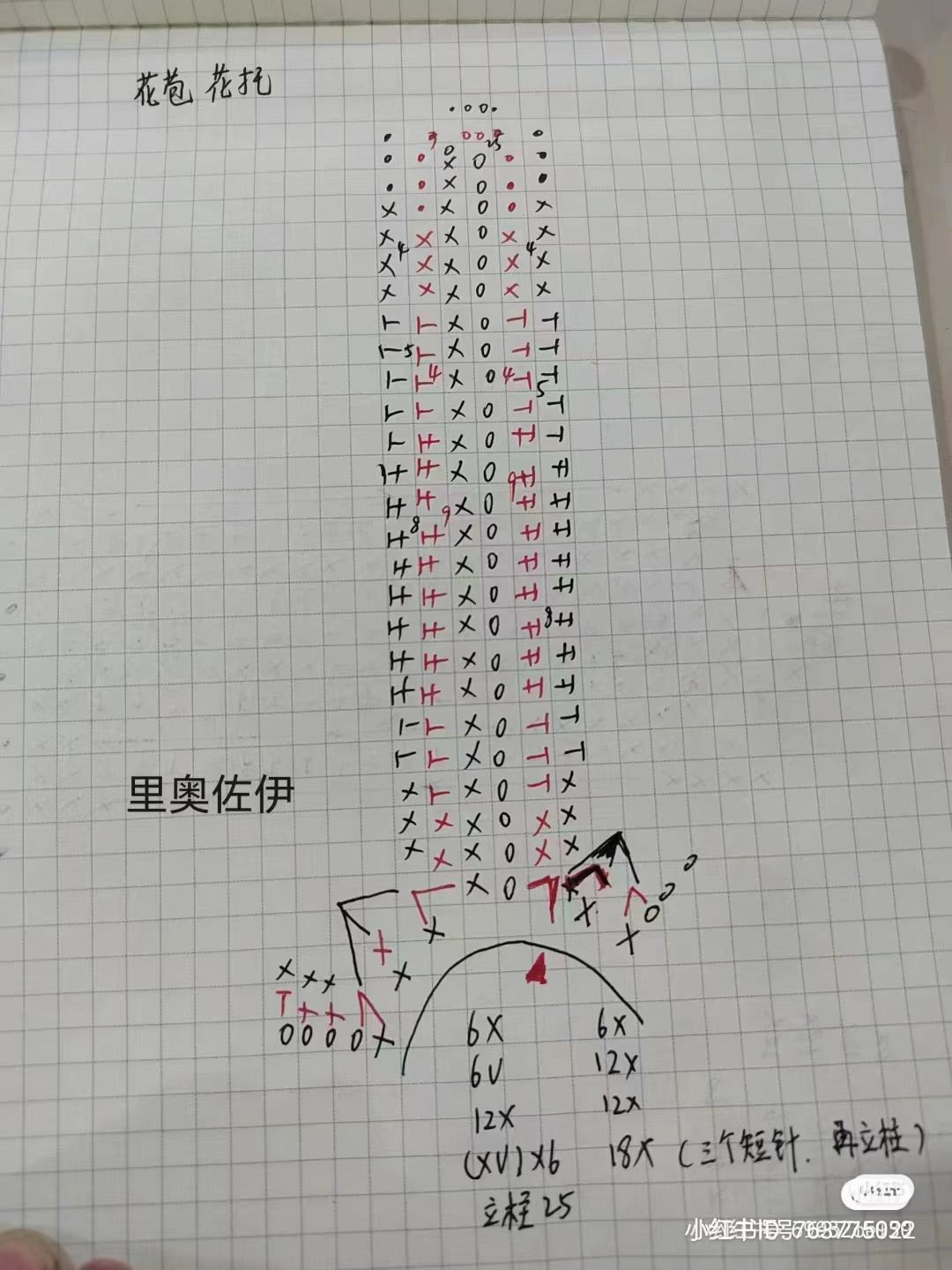 Crochet Pattern for a Beautiful Pink Flower Decoration