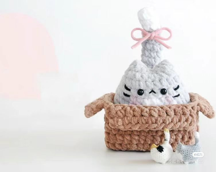 Crochet Pattern for Adorable Cat Tails Collection