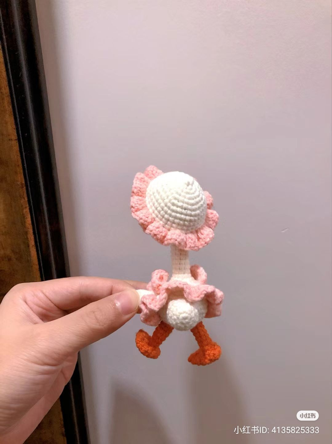 Crochet Pattern for Cute Little Goose with Hat