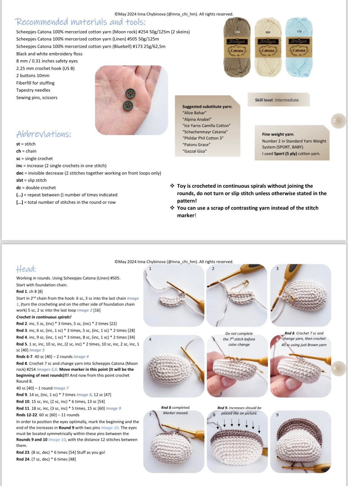 Crochet Pattern for Cute Little Puppy in Overalls