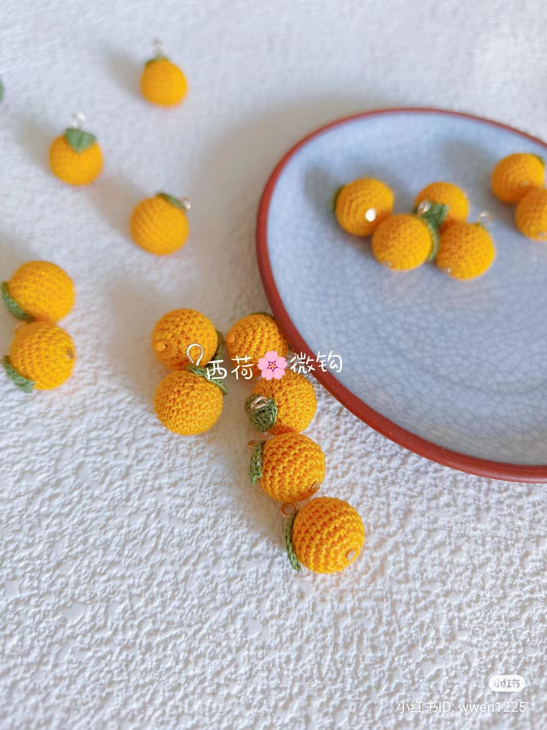 Crochet Pattern for Cute Mini Lemon Charms