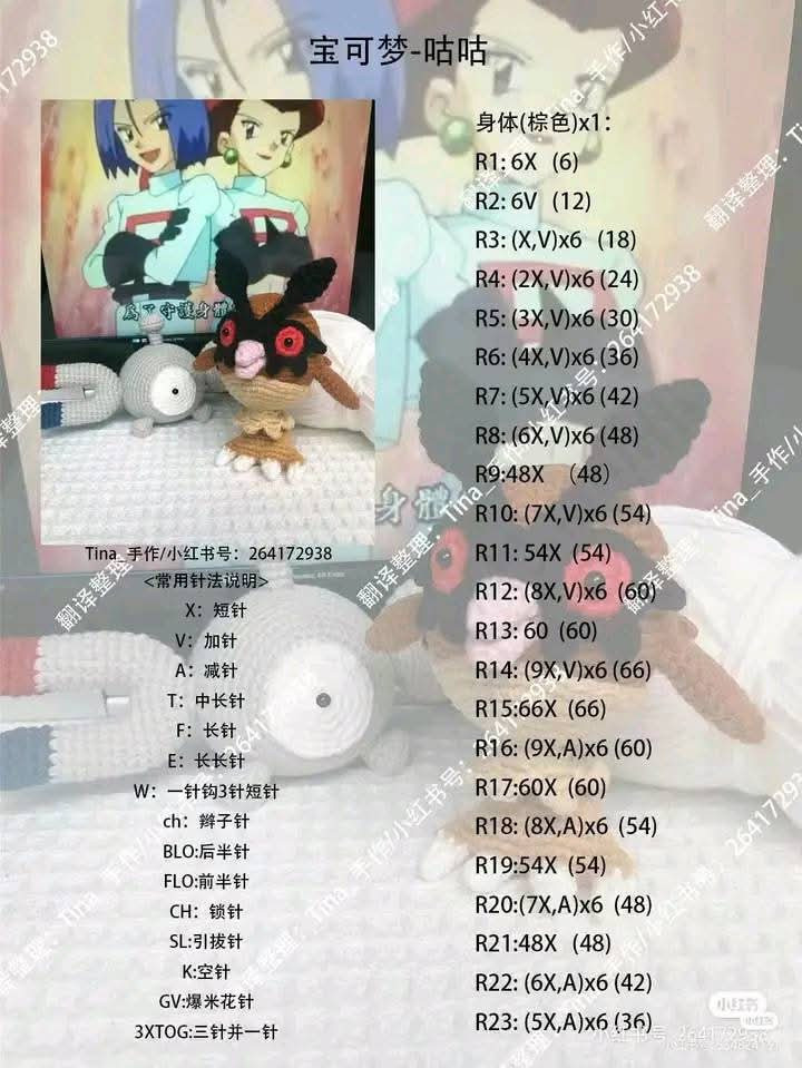 Crochet Patterns for Cute and Colorful Amigurumi Characters