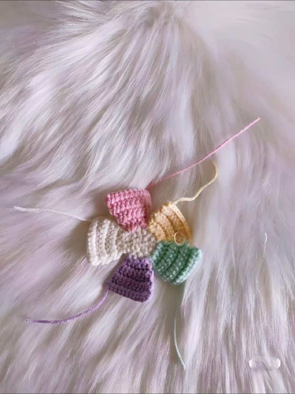 Crochet Pinwheel Hair Clips: Colorful Handmade Accessories