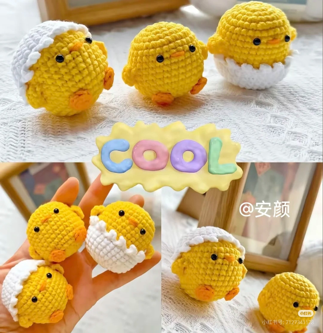 Crochet Psyduck Remote Holder Pattern