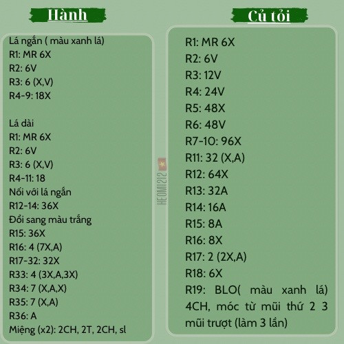 củ hành, củ tỏi
