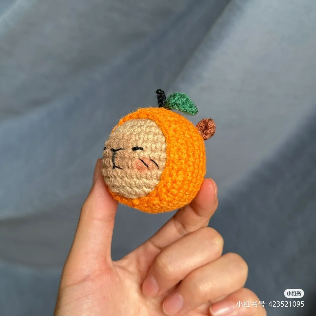 Cute Amigurumi Orange Animal Crochet Pattern for Beginners