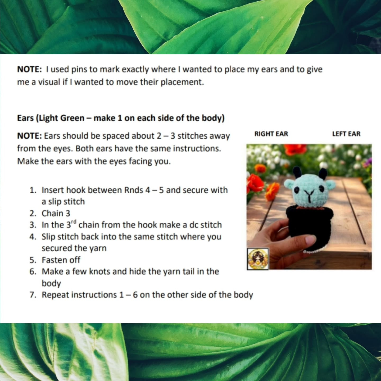 Cute Cactus Crochet Pattern: Gabriel the Goat Tutorial