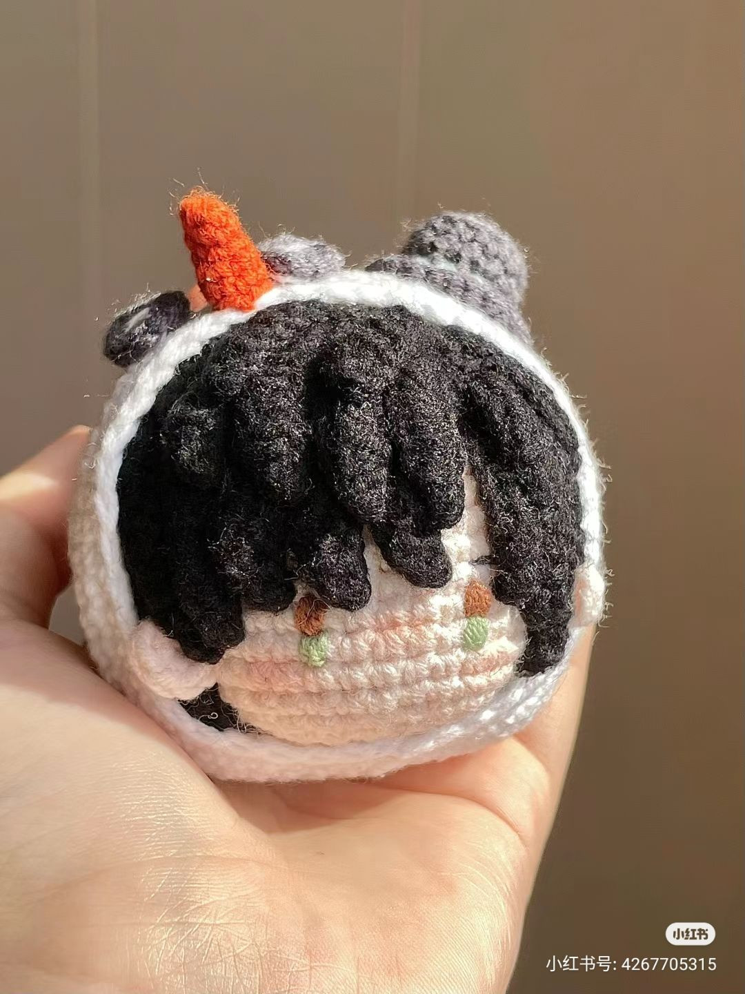 Cute Crochet Doll with Snowman Hat Pattern