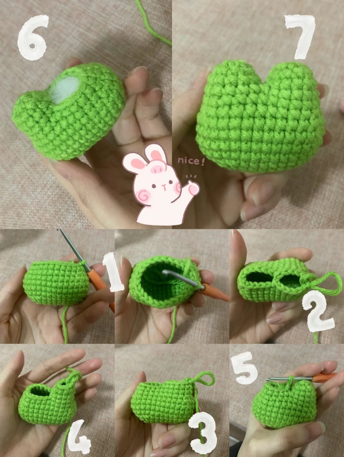 Cute Crochet Frog Pattern for Beginners