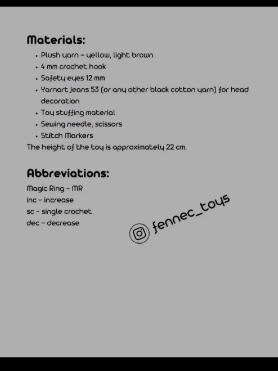 Cute Crochet Giraffe Toy Pattern for Beginners to Try