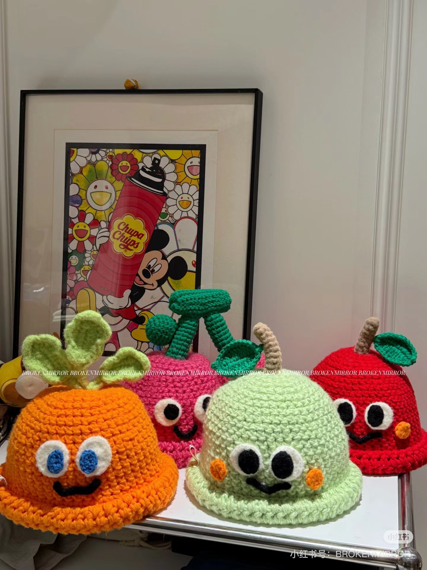 Cute Crochet Hats with Fruit and Vegetable Designs