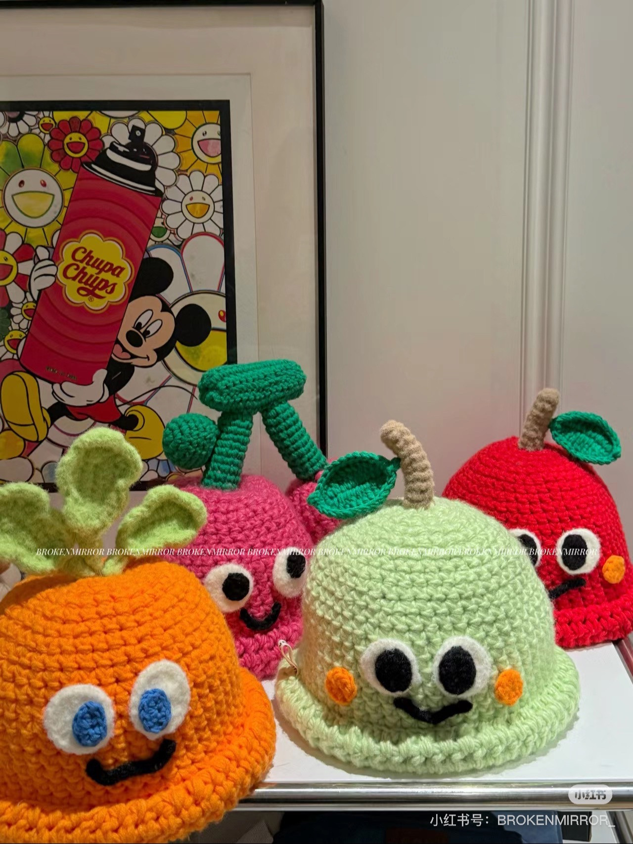 Cute Crochet Hats with Fruit and Vegetable Designs
