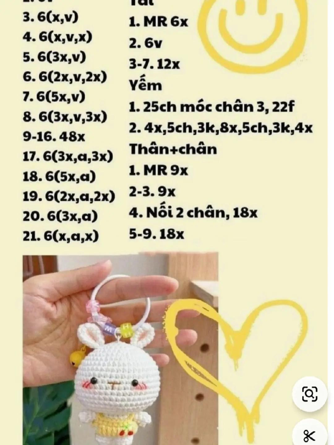 Cute Crochet Lion Keychain Pattern for Beginners