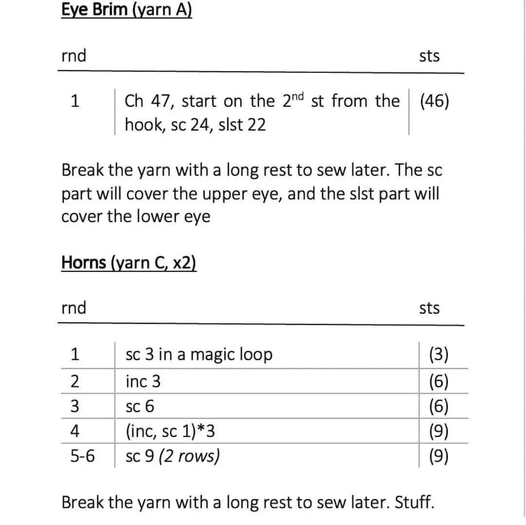 Cute Green Cyclops Crochet Pattern for Beginners
