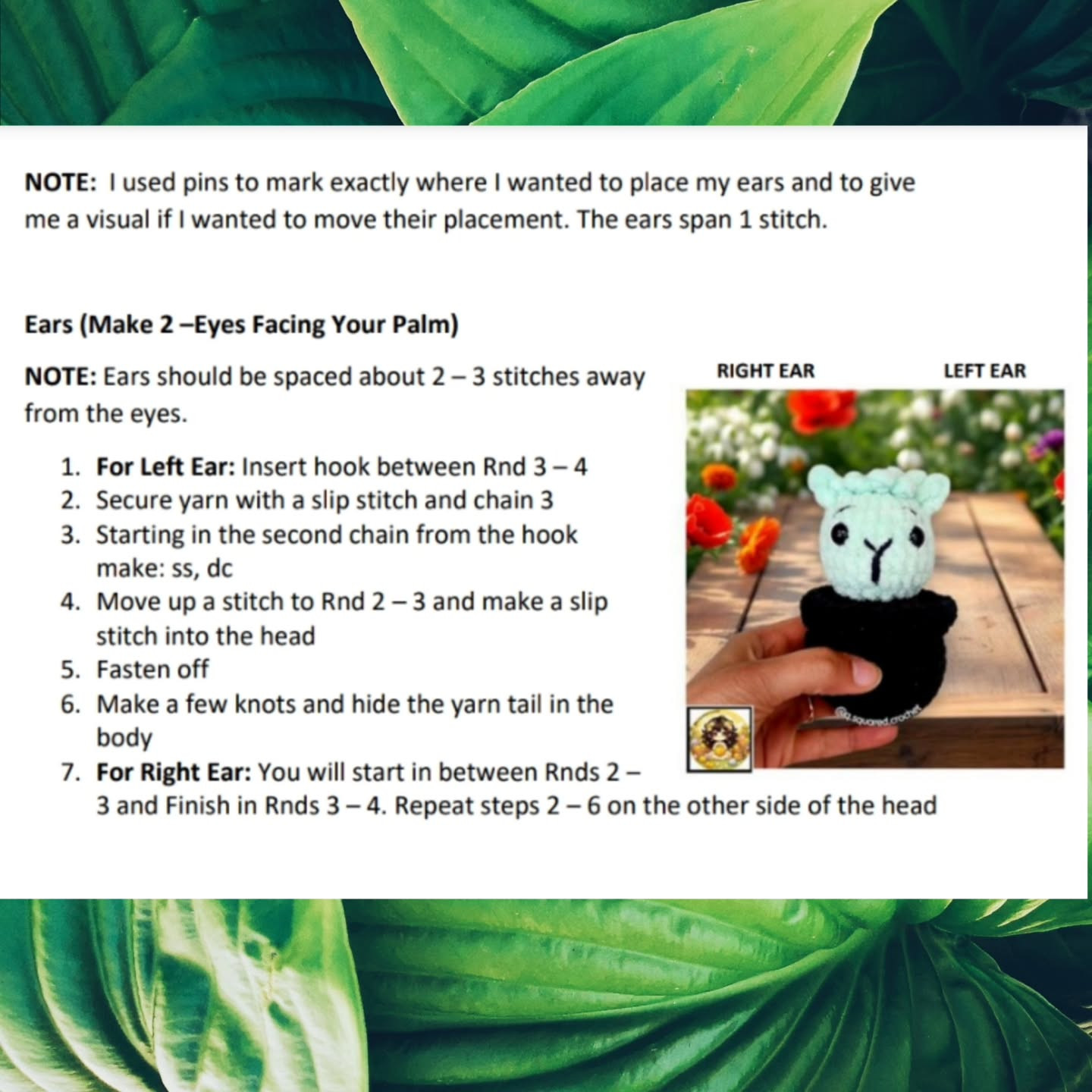 Cute Llama Cactus Crochet Pattern - No Sewing Required