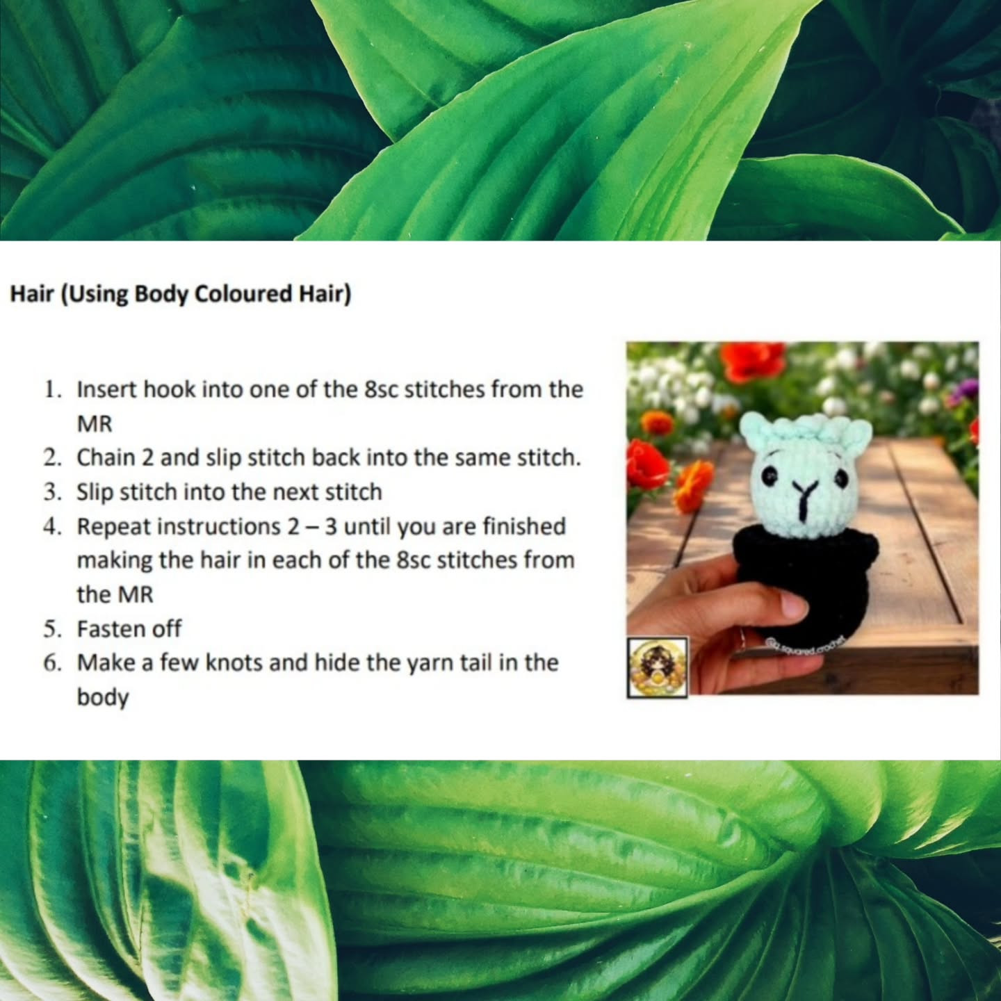 Cute Llama Cactus Crochet Pattern - No Sewing Required