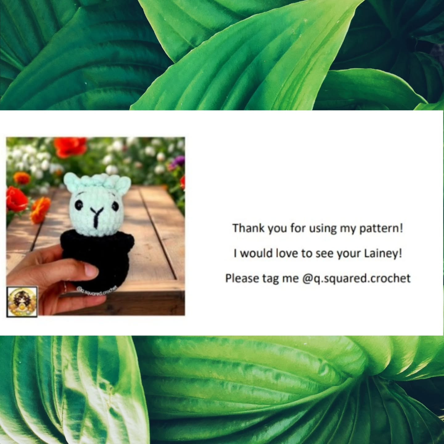 Cute Llama Cactus Crochet Pattern - No Sewing Required