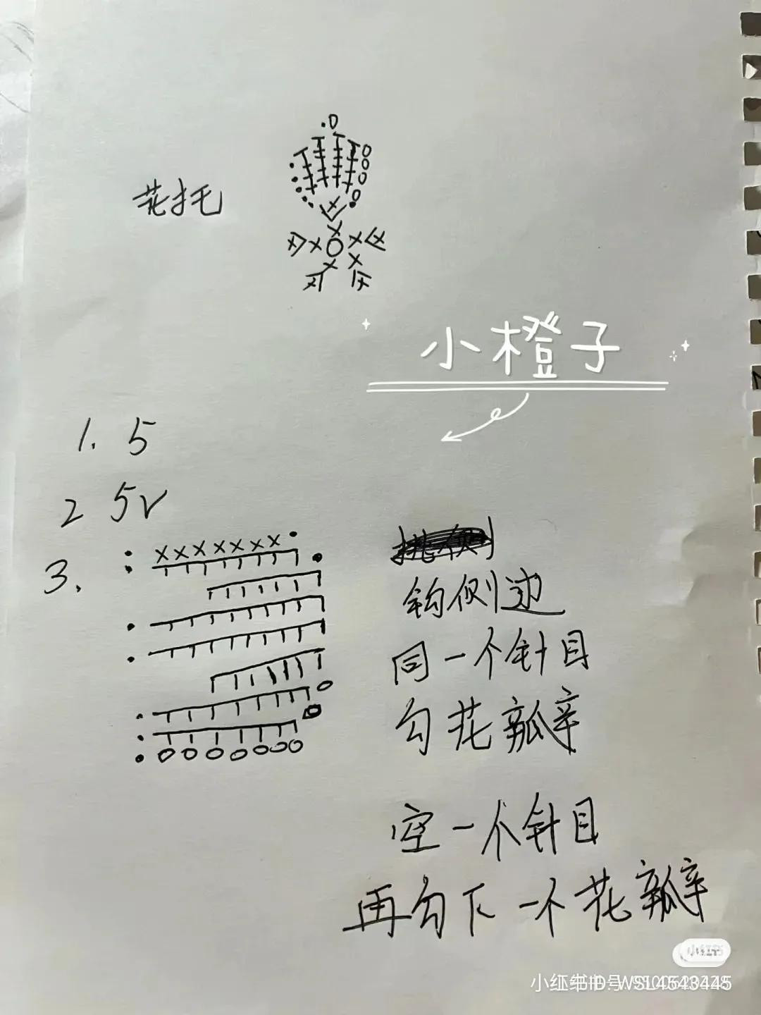 Delicate Crochet Flower Pattern with Blue and Yellow Petals