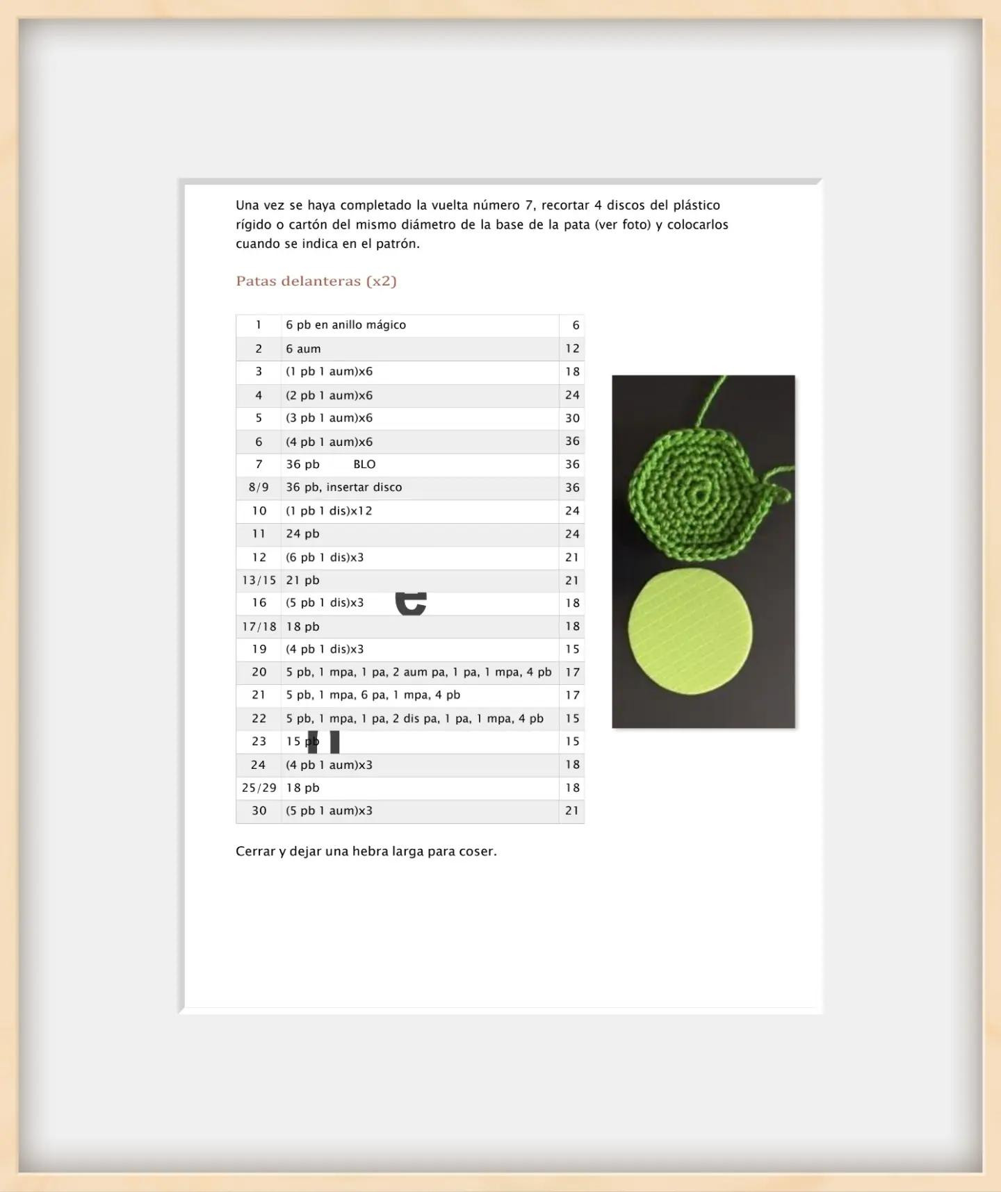 Dinosaurio Amigurumi: Patrón de Crochet para Principiantes