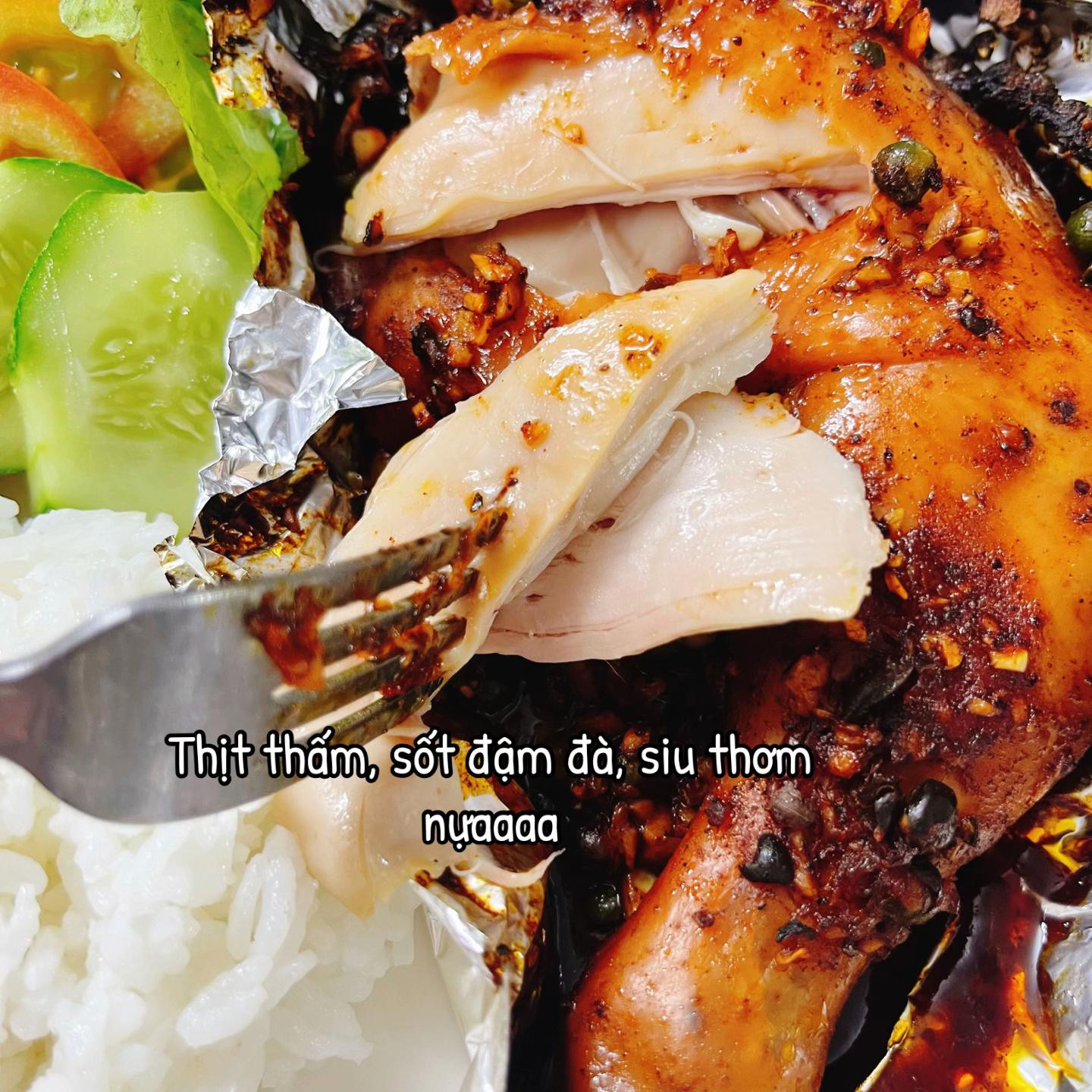 ĐÙI GÀ QUAY TIÊU