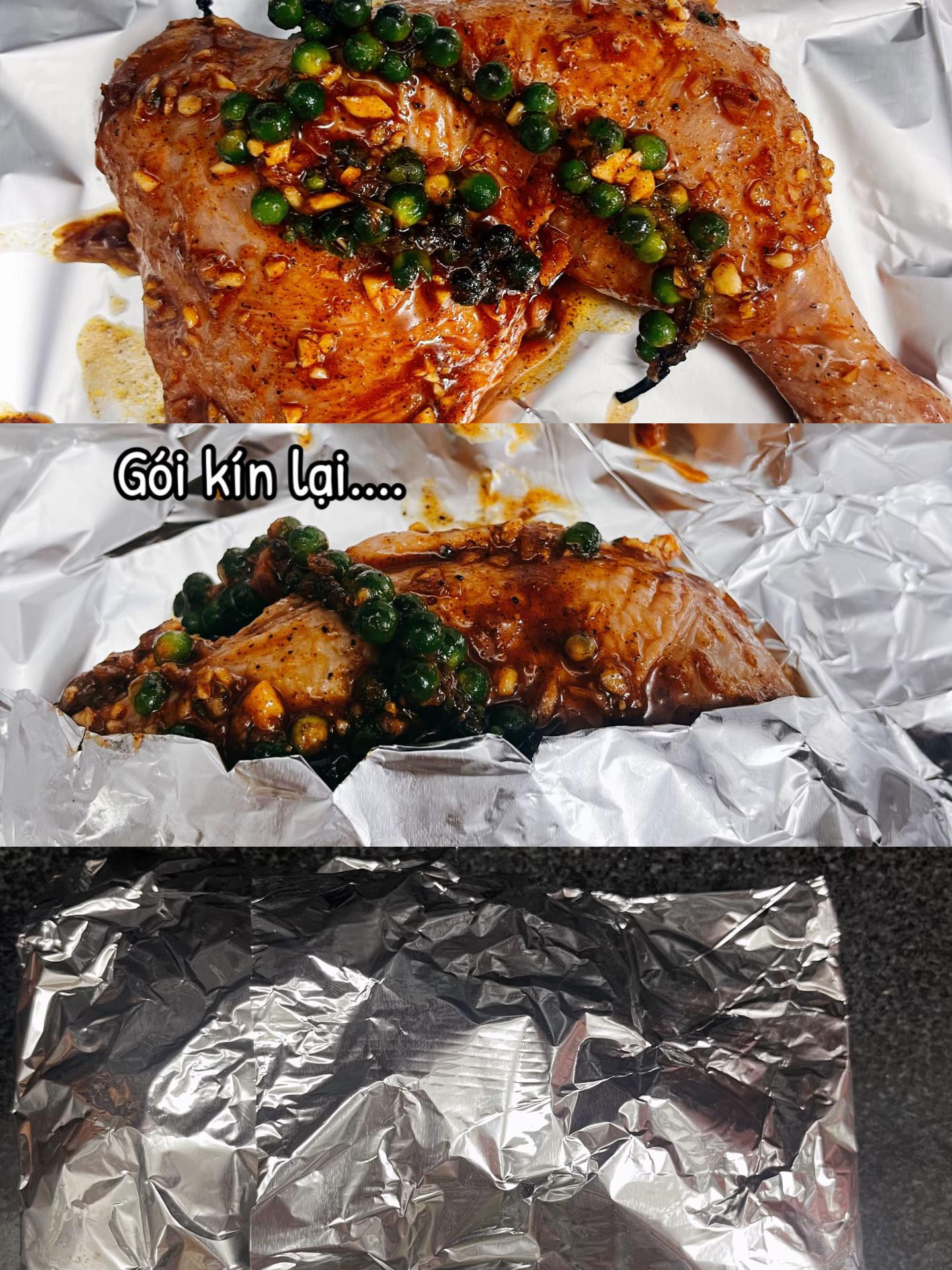 ĐÙI GÀ QUAY TIÊU