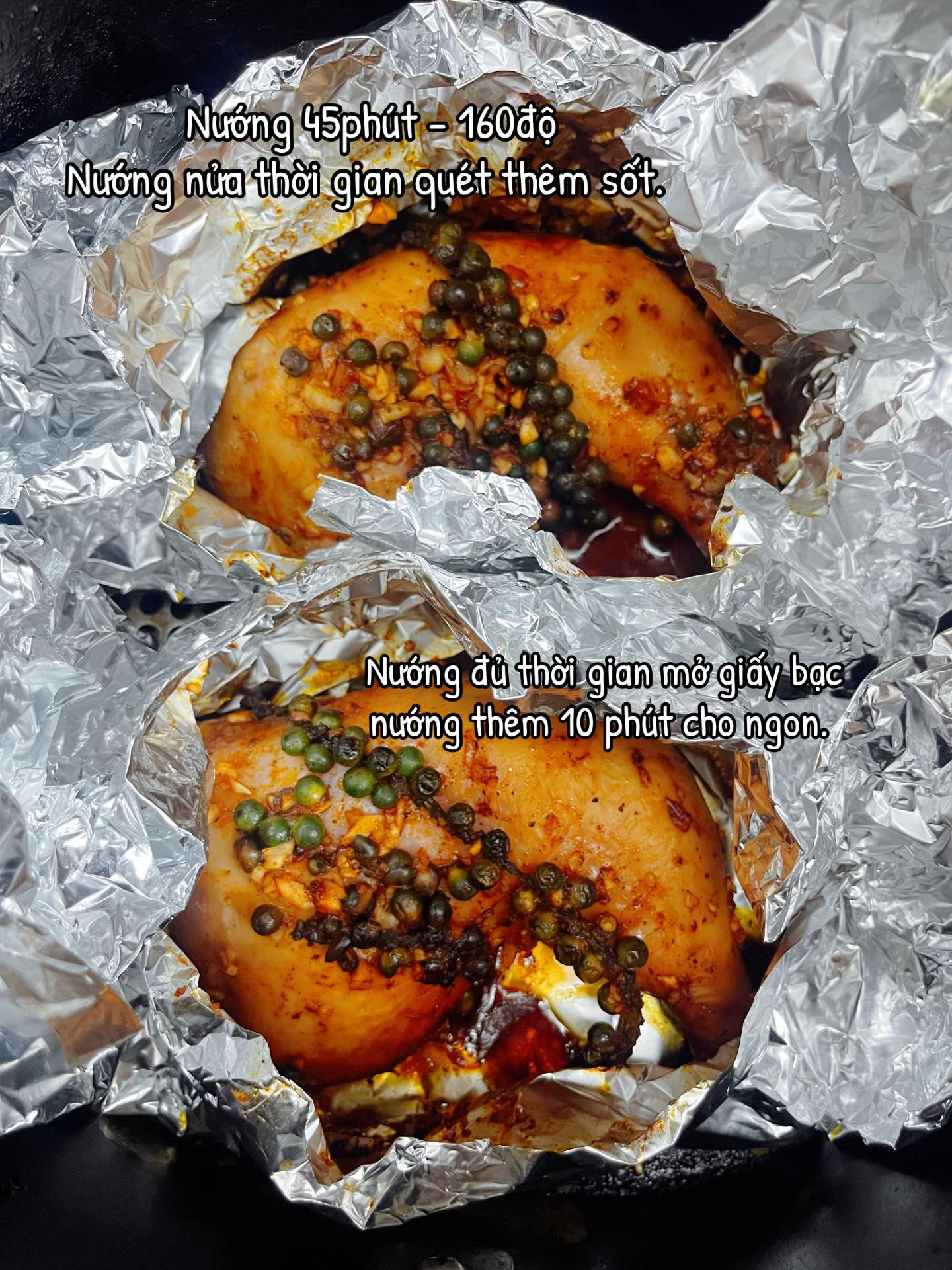 ĐÙI GÀ QUAY TIÊU