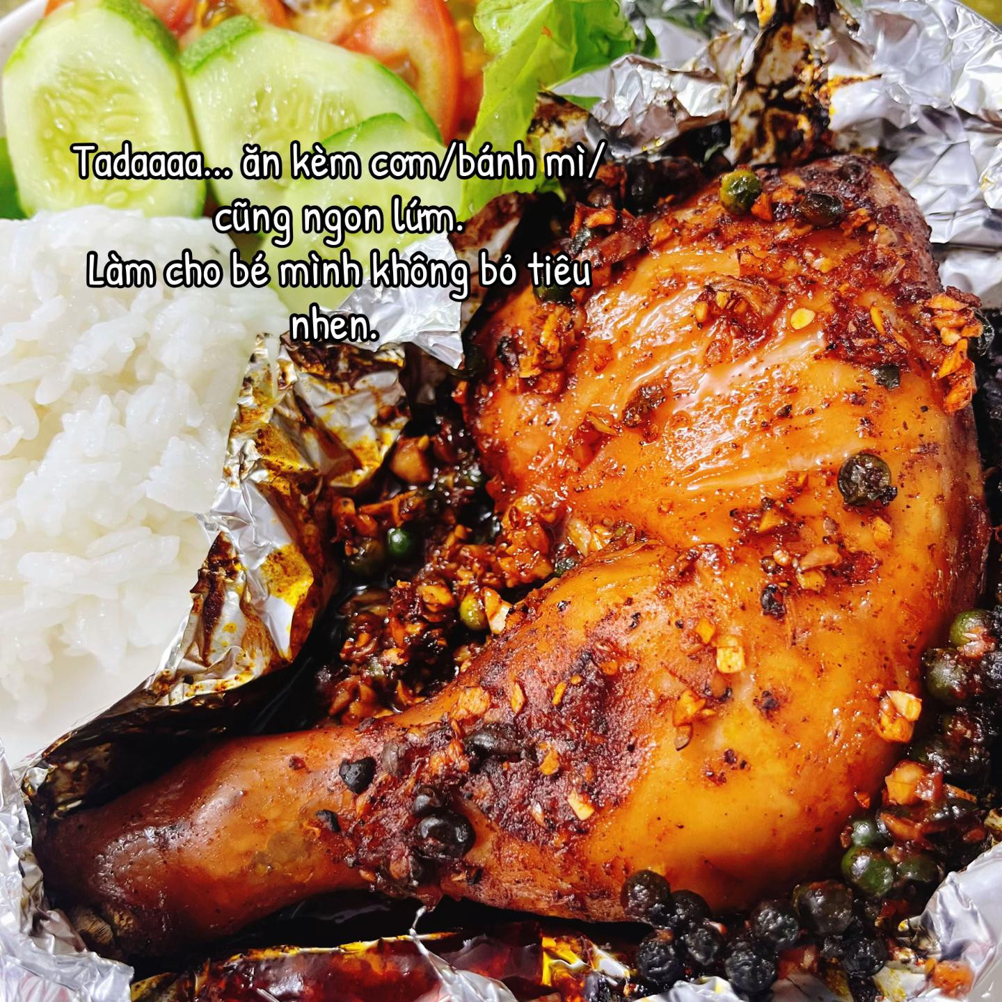 ĐÙI GÀ QUAY TIÊU