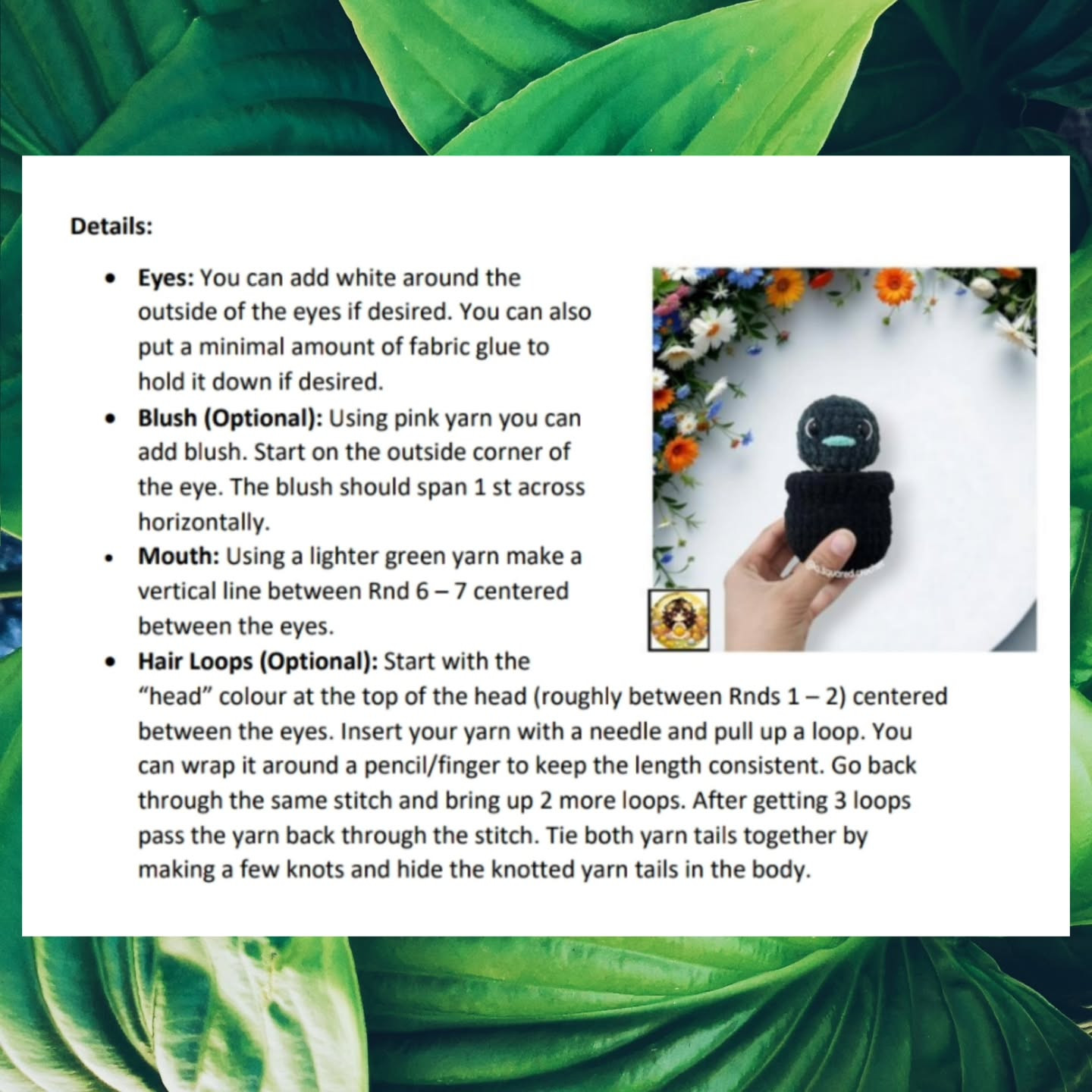 Easy Crochet Pattern for Cute Duck Cactus Toy