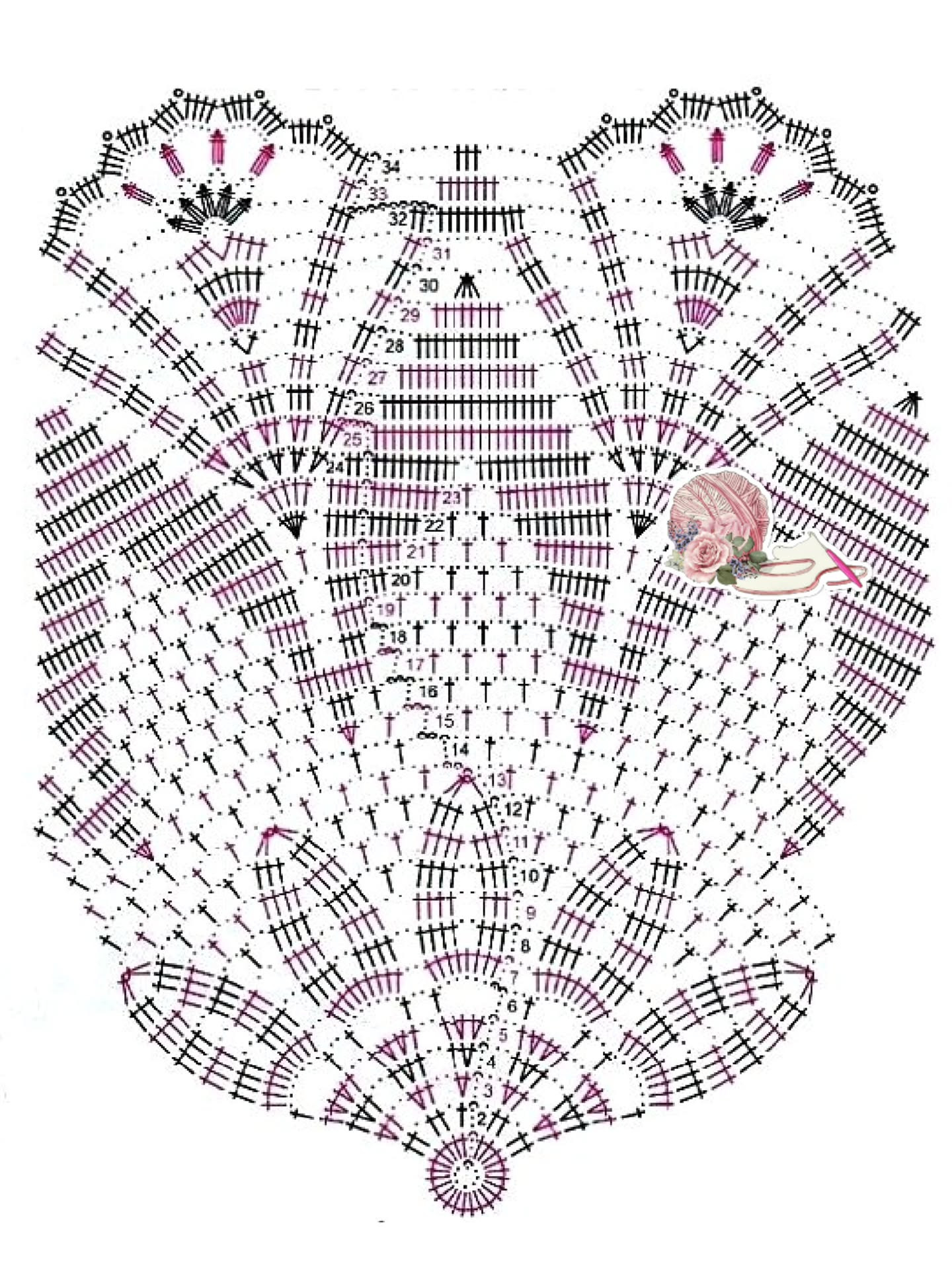 Elegant Crochet Doily with Floral Pattern and Intricate Design