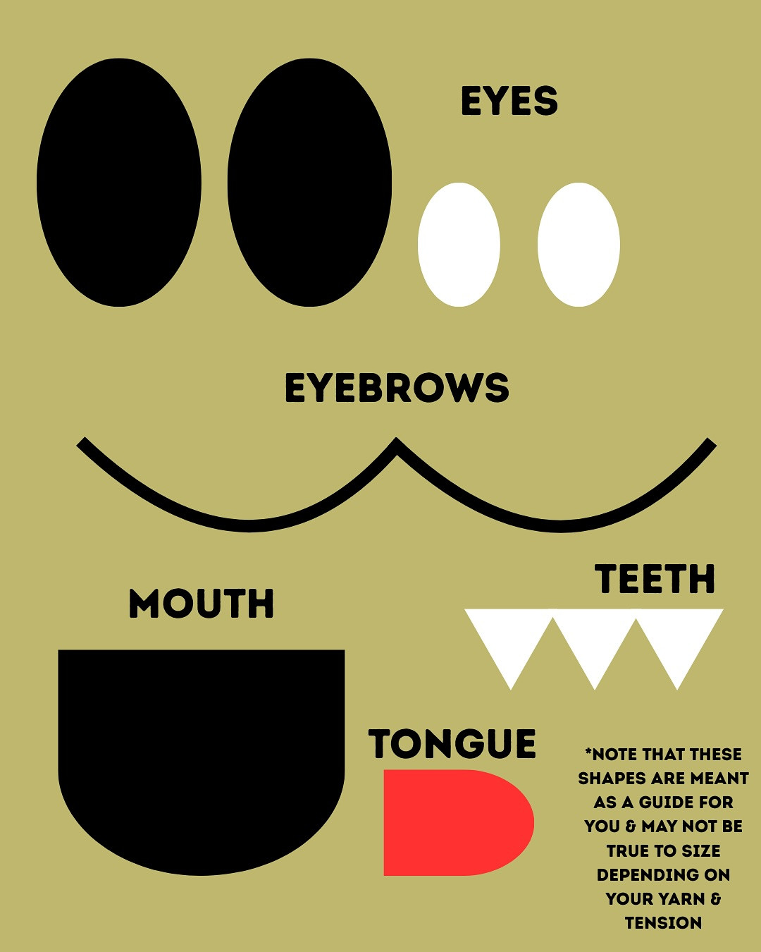 Free Crochet Pattern: Ice Scream Sandwich Featuring King Boo