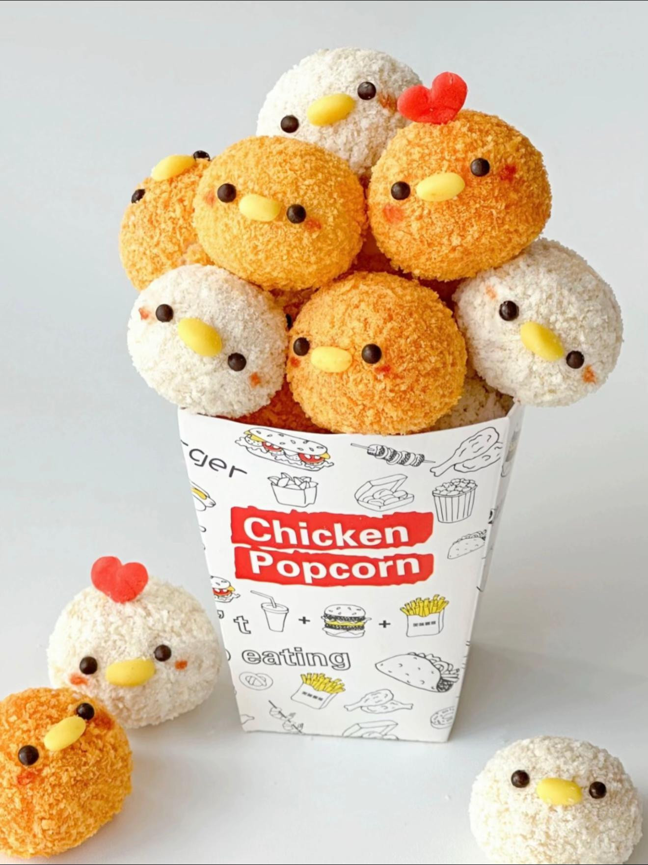 Gà Popcorn Dễ Thương - Giòn Rụm Không Cần Dầu