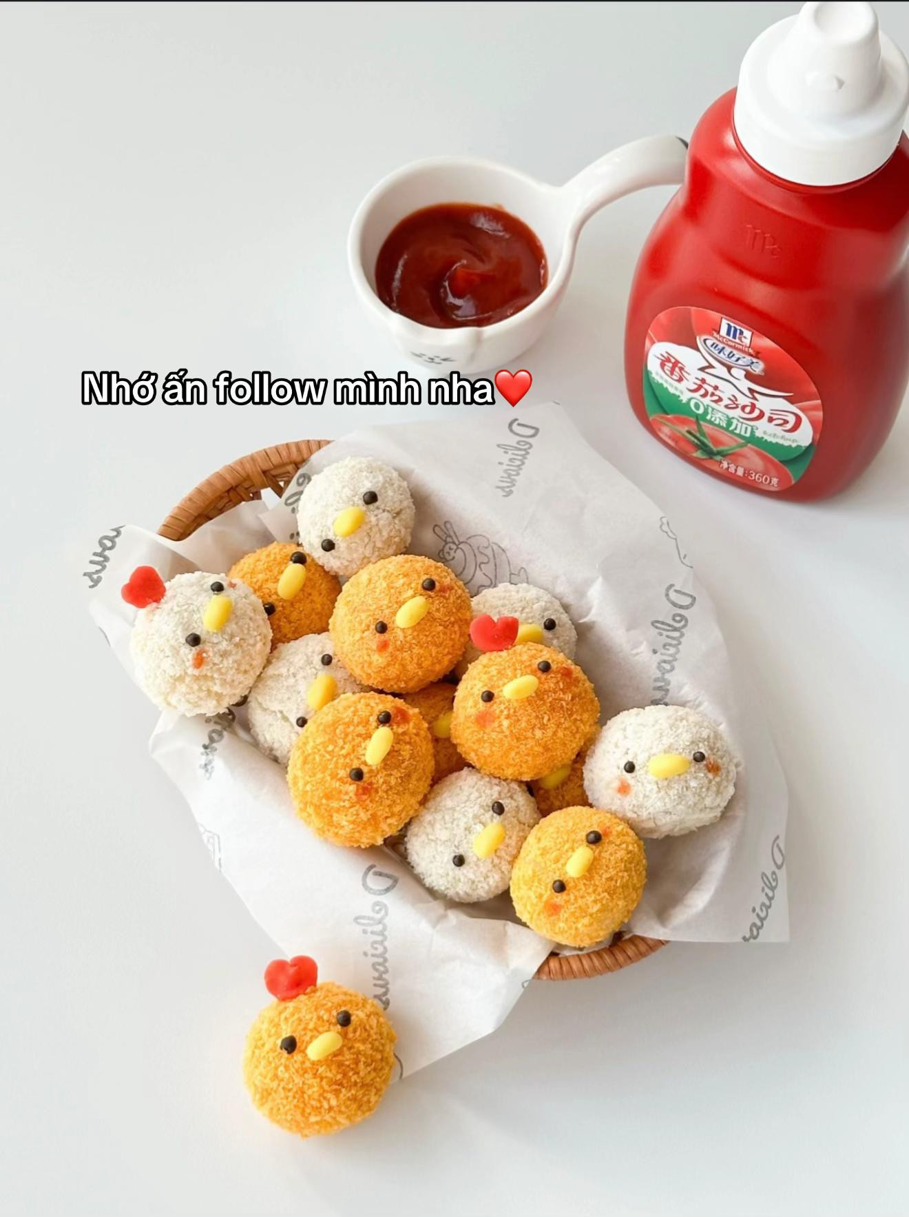 Gà Popcorn Dễ Thương - Giòn Rụm Không Cần Dầu