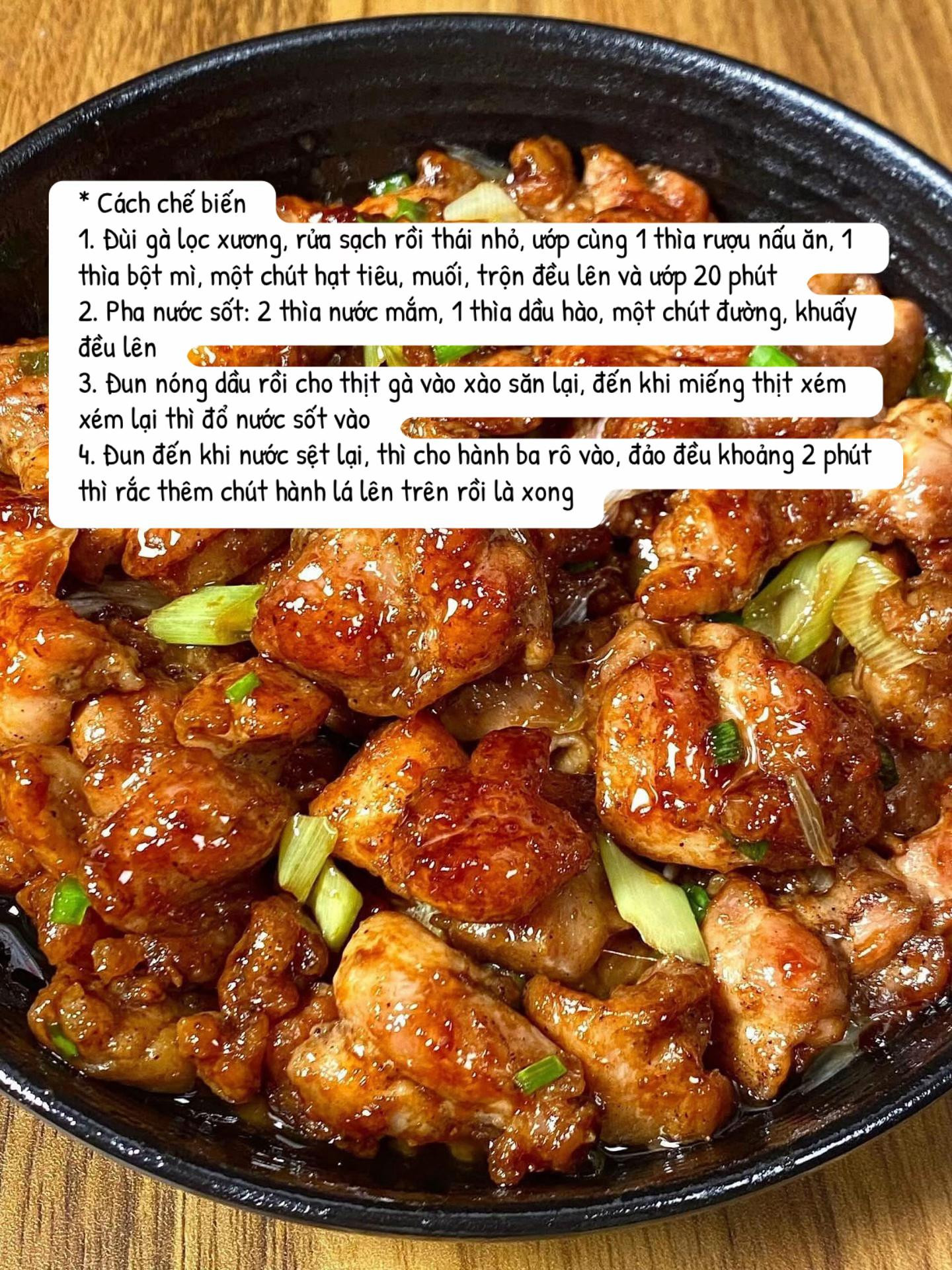 Gà xào hành thơm ngon, dễ làm, vị đậm đà