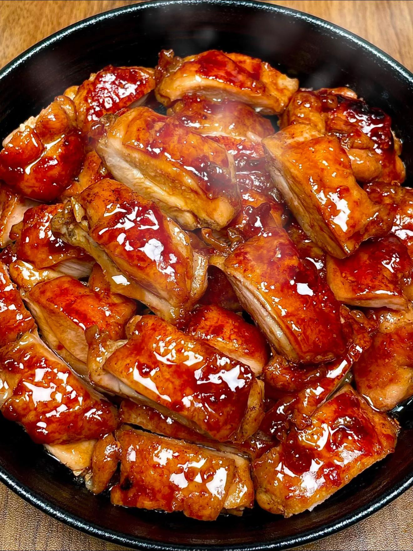 Gà Xốt Mật Ong Thơm Ngon Cho Ngày Tết Sum Vầy