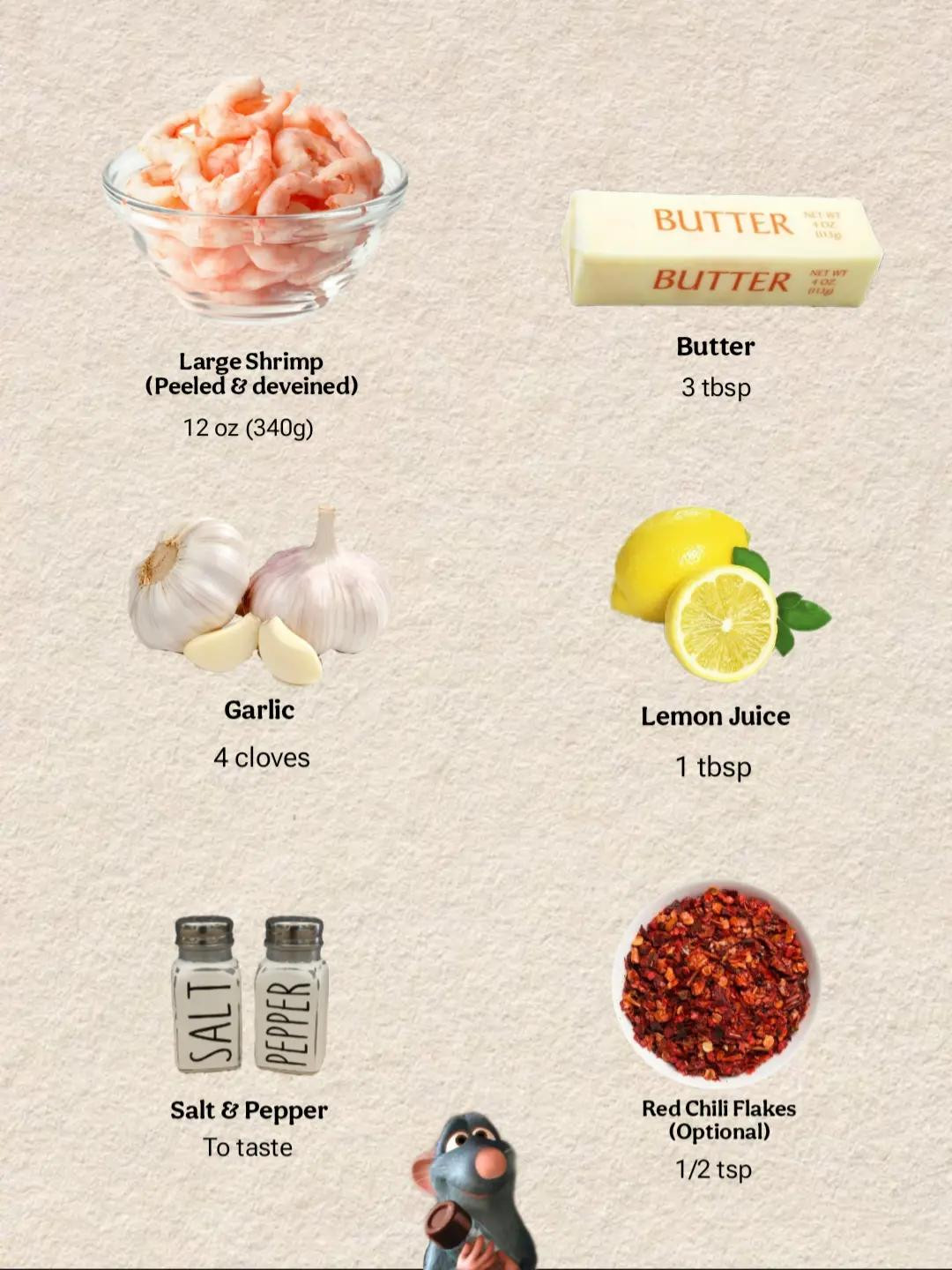 Garlic Butter Shrimp Scampi 🍤