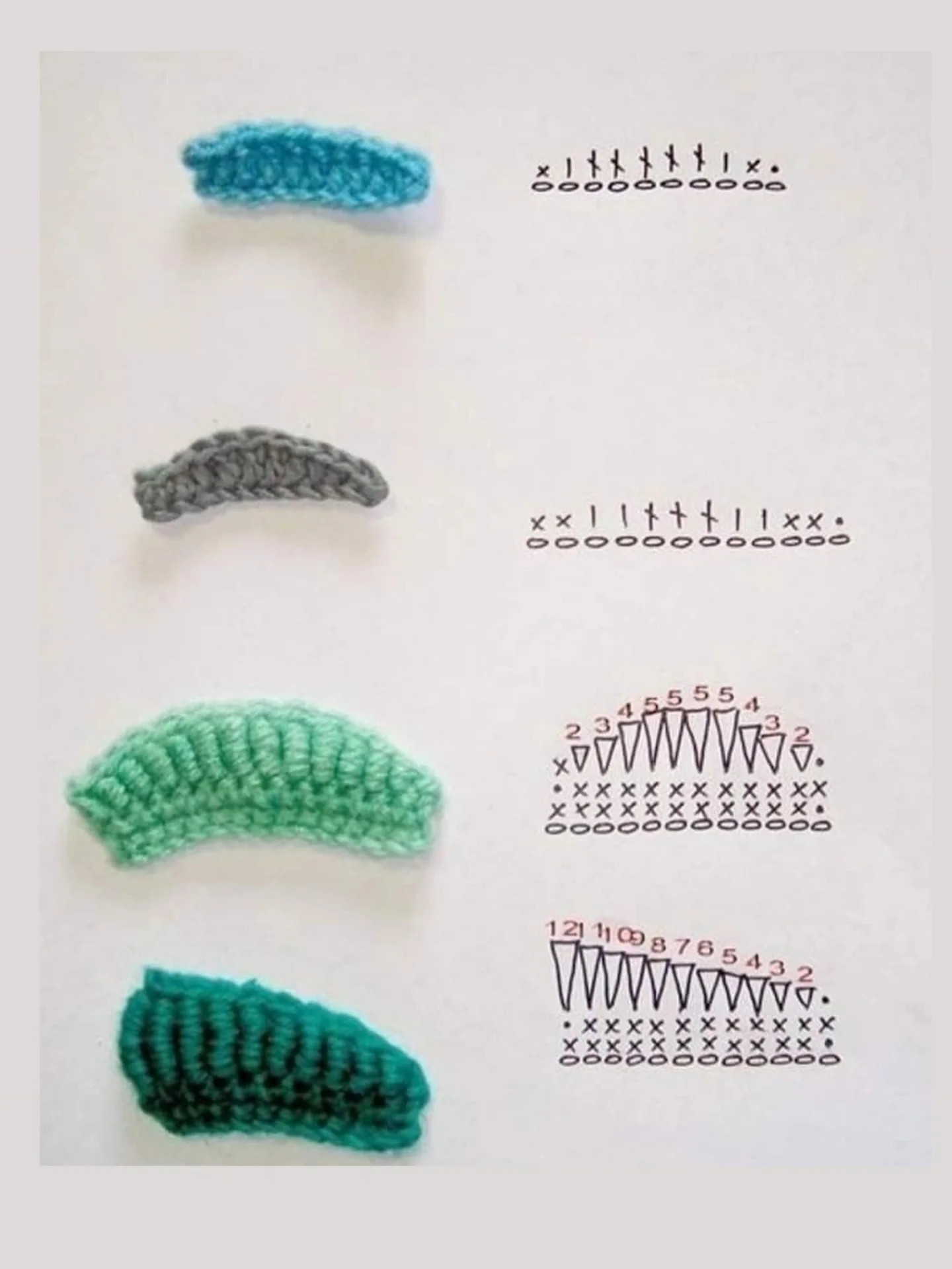 Gráfico de Crochê de Borboleta Elegante e Detalhado